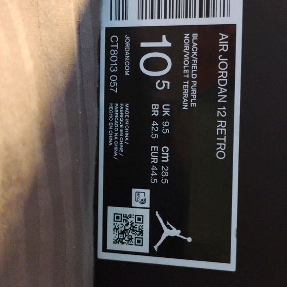 Jordan retro 12’s size 10.5 mens - Picture 4 of 5